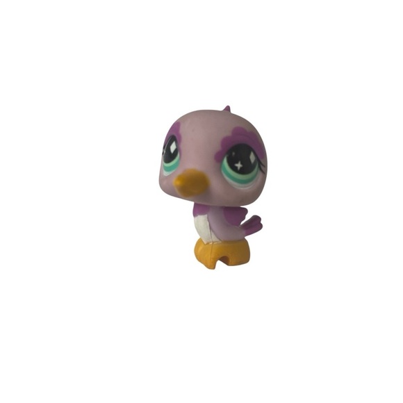 Littlest Pet Shop #505 Purple Humming Bird with Diamond Blue Eyes - Picture 1 of 12